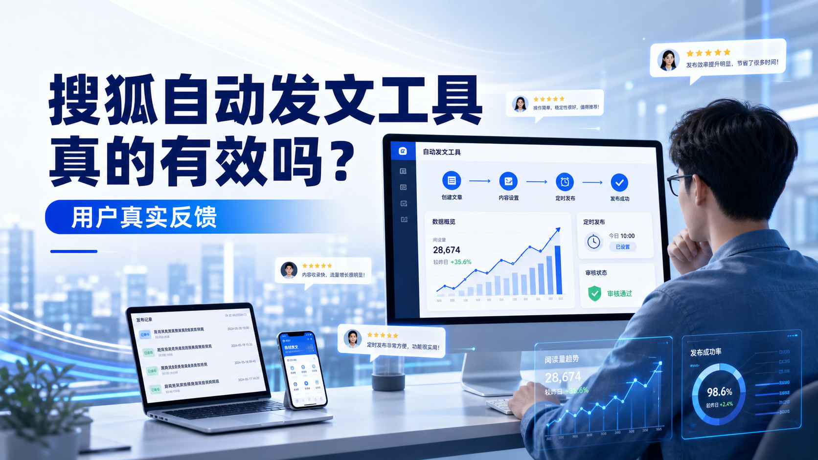 搜狐自动发文工具真的有效吗？保定用户的真实反馈
