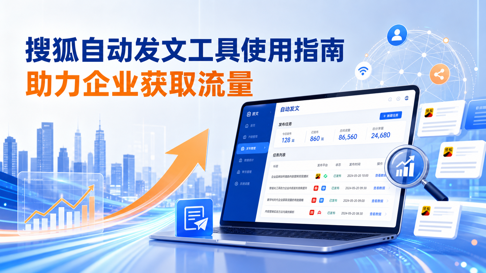 搜狐自动发文工具的使用指南：助力保定企业获取流量